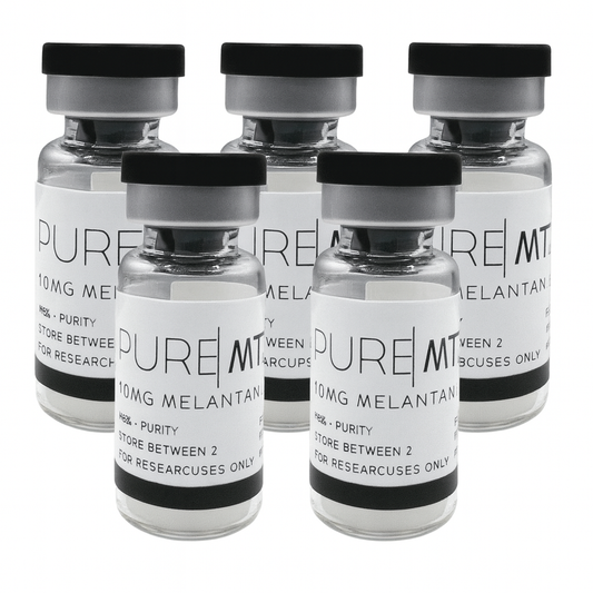 5 x Melanotan 2 10mg (5 vials)